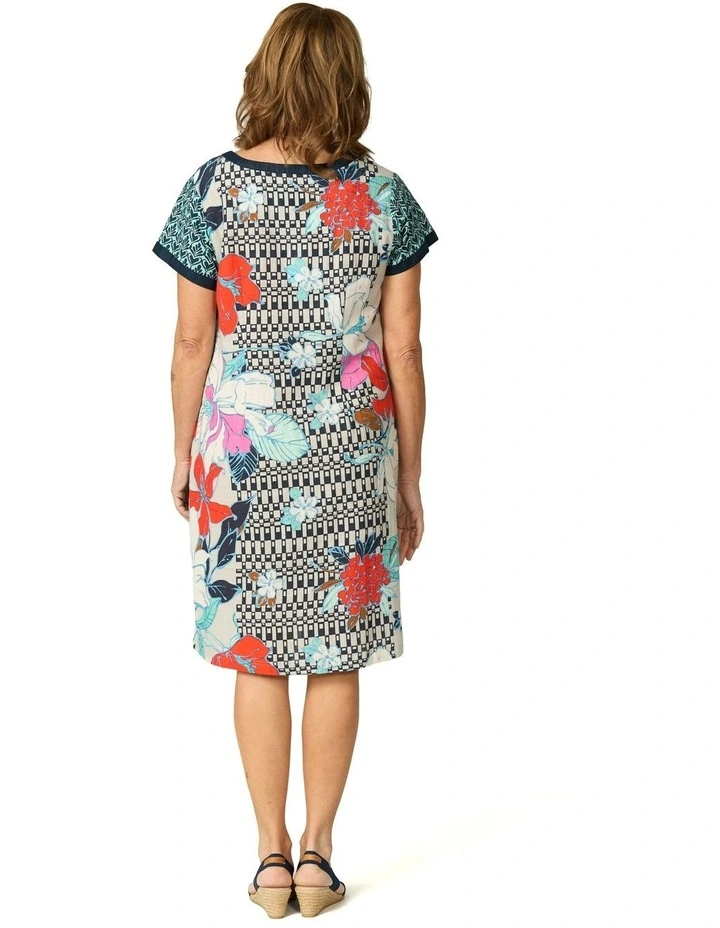 Patch Pocket Shift Dress image 2