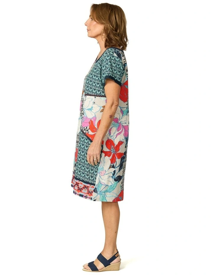 Patch Pocket Shift Dress image 3