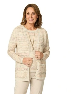Mavis Textured Button Cardigan