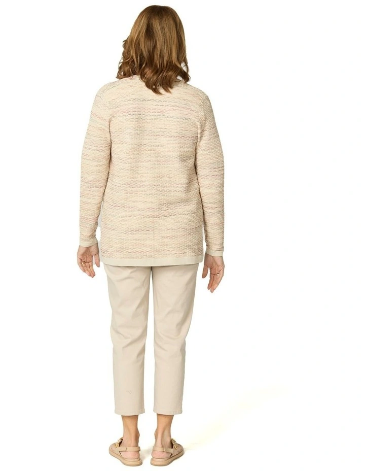 Mavis Textured Button Cardigan image 2