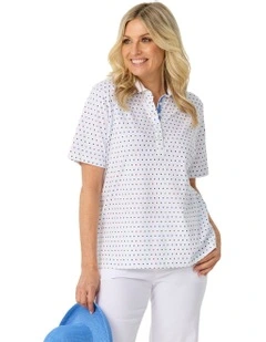 Madison S/s Polo Top