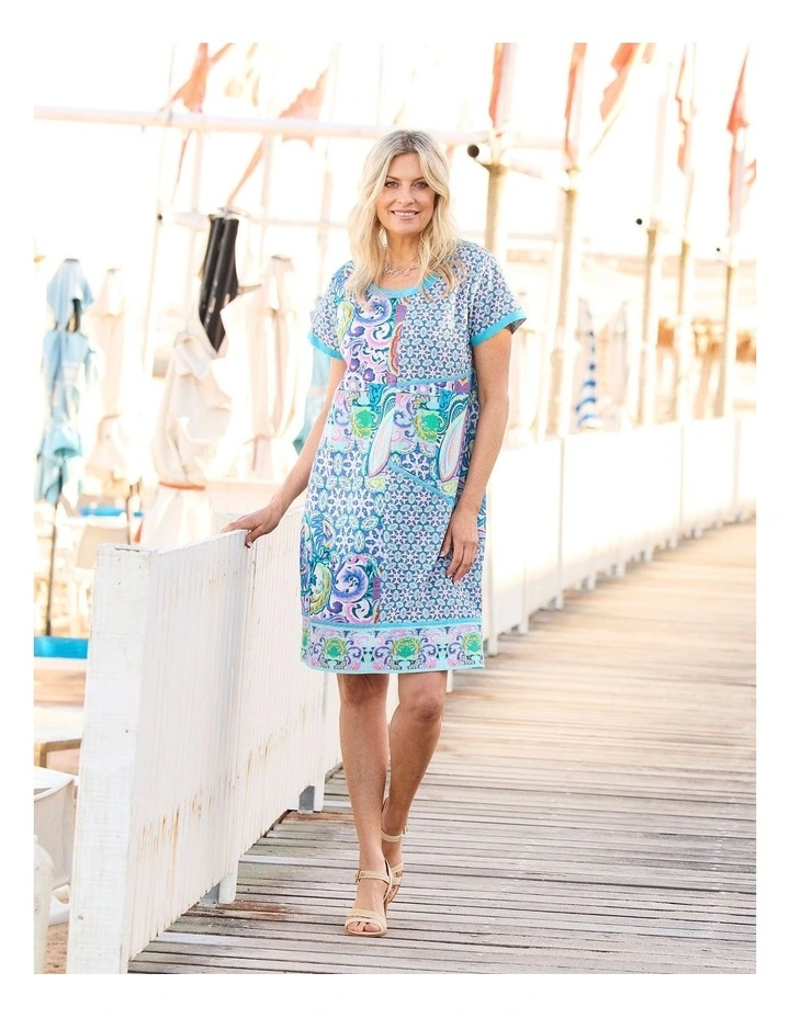 Patch Pocket Shift Dress image 5
