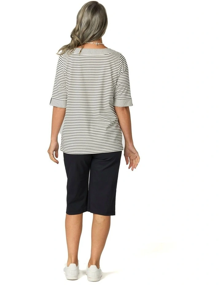 Corsa Stripe Elbow Slv Tee image 2