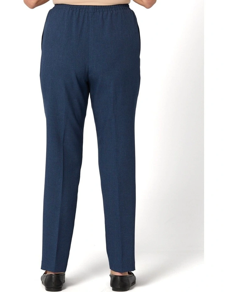 Reserve Plain Pull On Pant in Blue image 2