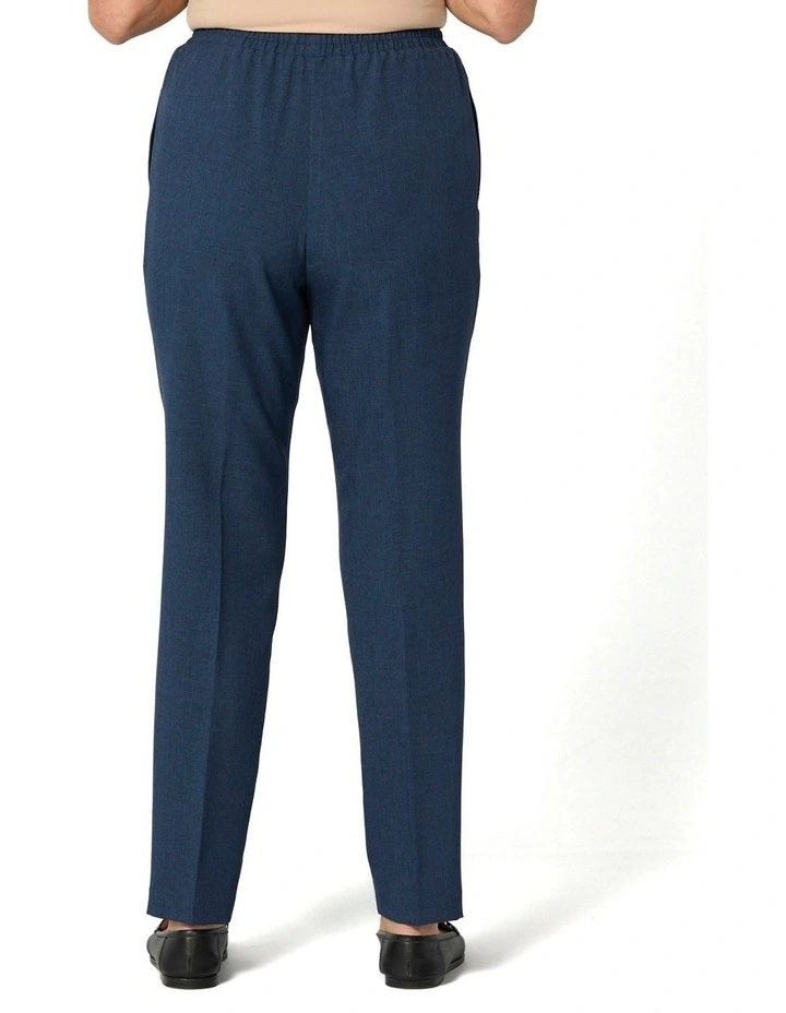 Reserve Plain Pull On Pant in Blue image 2