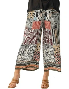 Blackjack 7/8 Pull On Pant in Multi