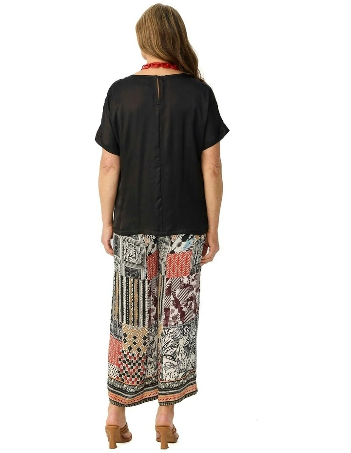 Blackjack 7/8 Pull On Pant in Multi image 2