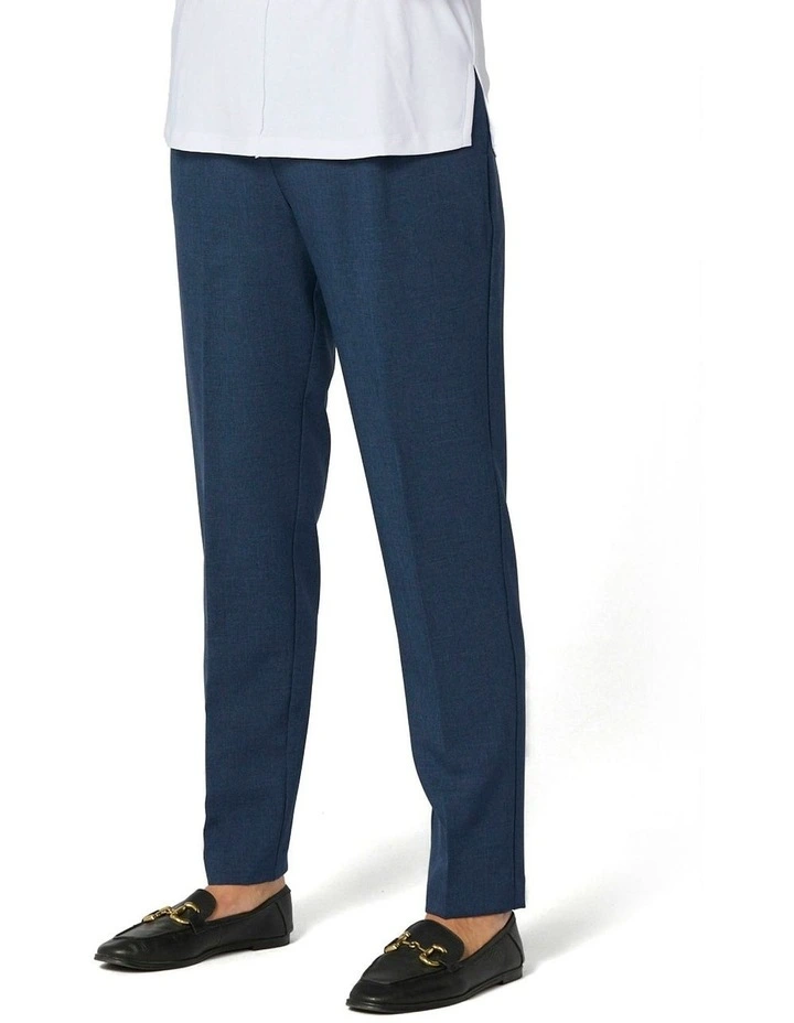 Reserve Plain Pull On Pant in Blue image 1