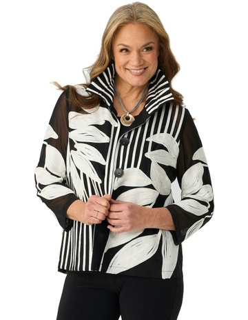 Fella Hamilton Zarina Double Breasted Long Coat in Blue | MYER