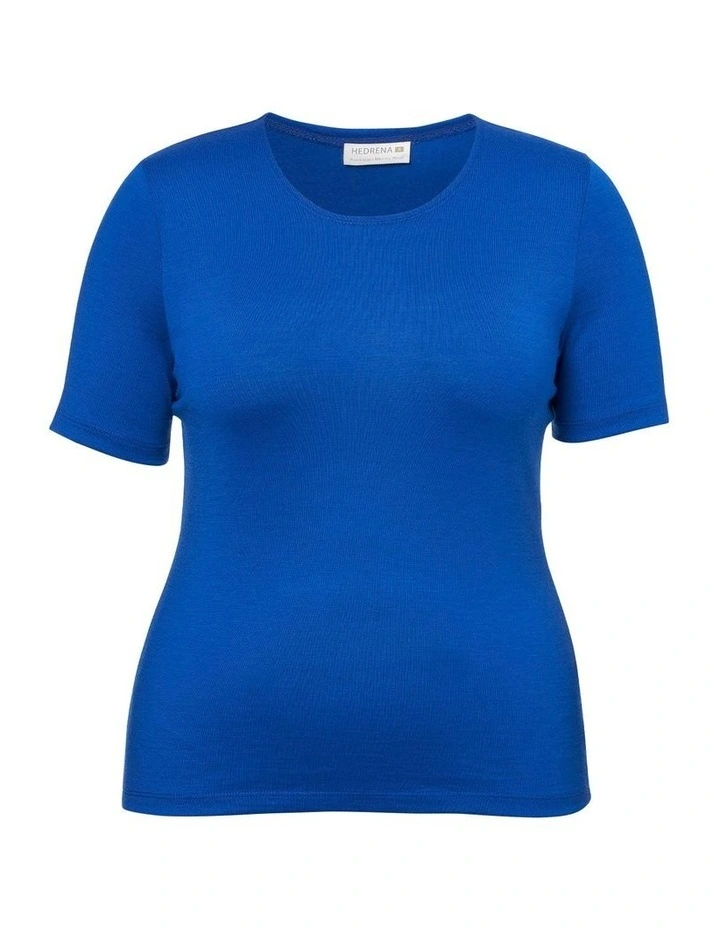 Hedrena Classic Short Sleeve Tee in Blue image 7