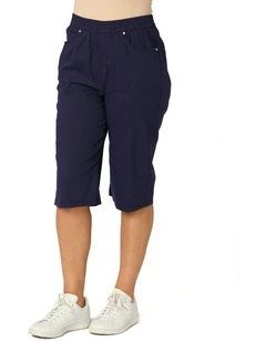 Vibe Stretch Pull On Long Short in Blue