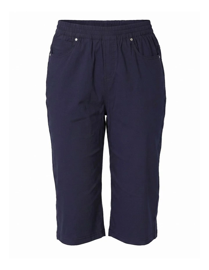 Vibe Stretch Pull On Long Short in Blue image 6