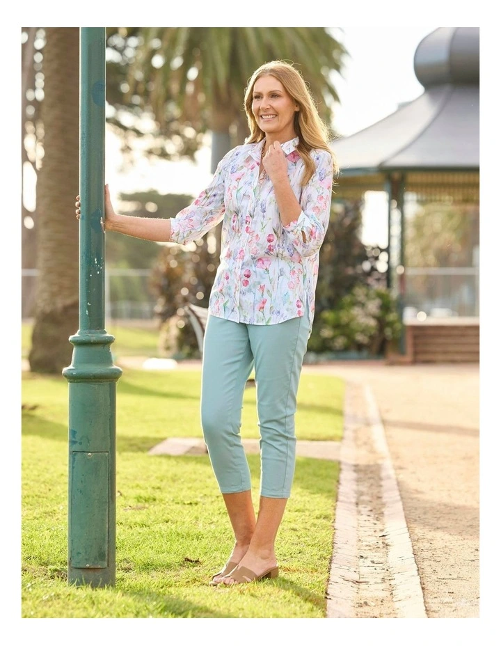 Costa Houses Short Sleeve Dress in Multi image 5