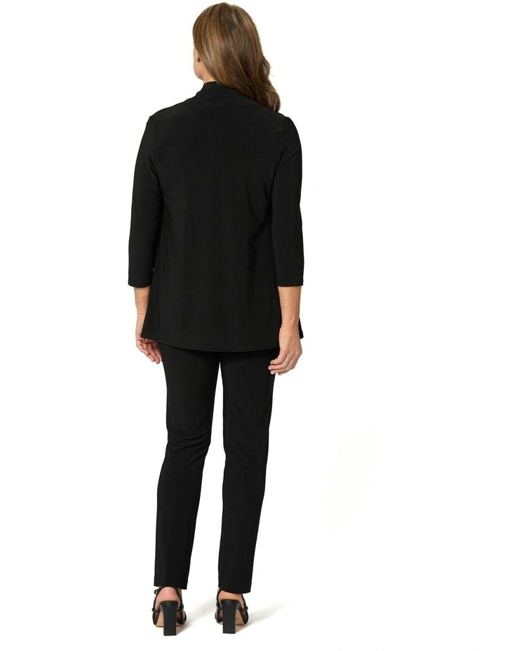 Hush Swing Cardigan in Black image 2