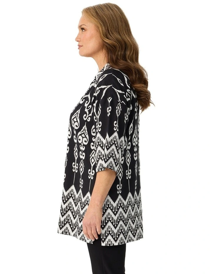 Billi Border Kimono in Multi image 3