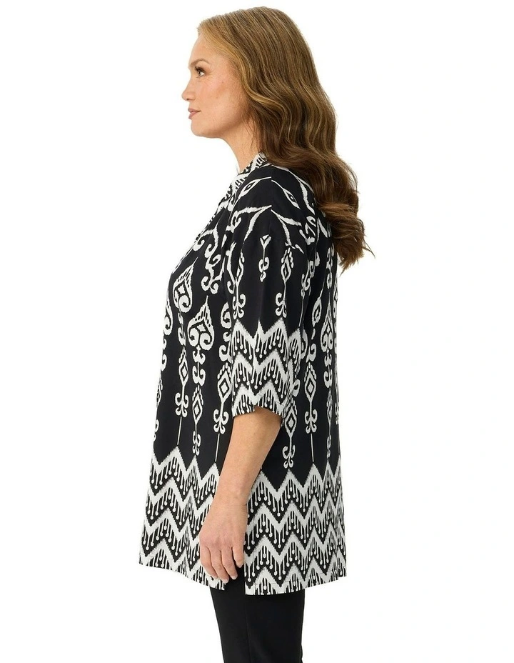 Billi Border Kimono in Multi image 3