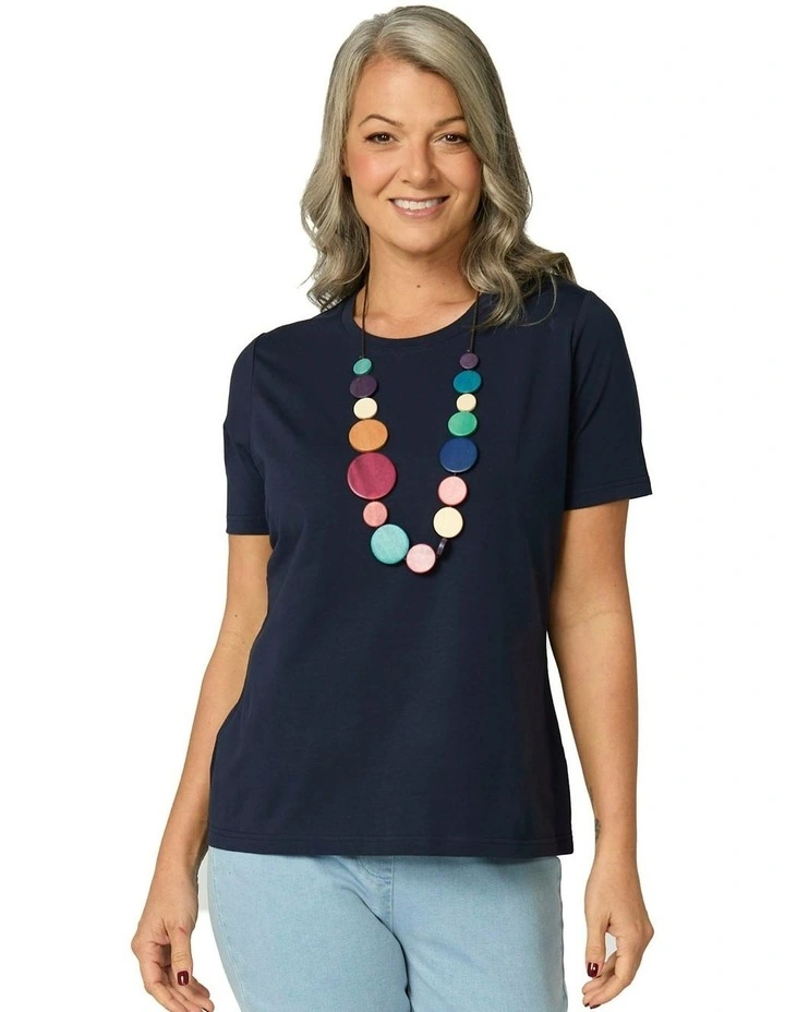 Summer Camp Short Sleeve Tee in Blue image 1