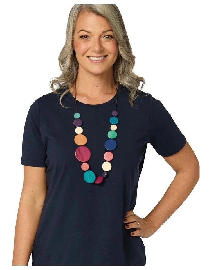 Summer Camp Short Sleeve Tee in Blue image 5