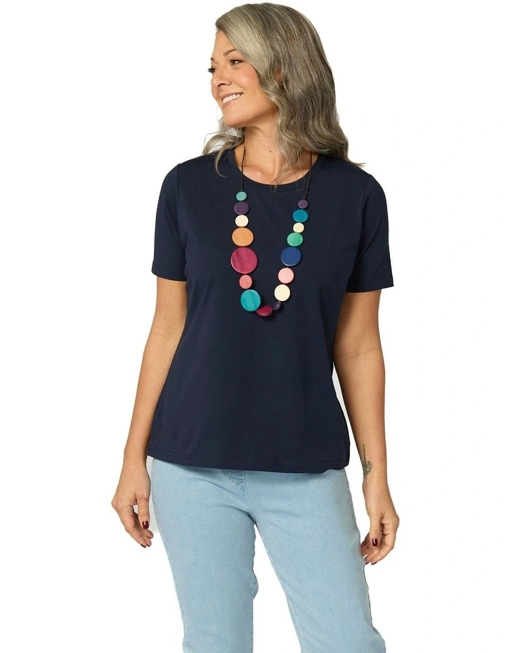 Summer Camp Short Sleeve Tee in Blue image 6