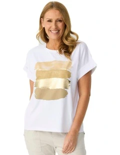 Miami Relaxed Short Sleeve Tee in White