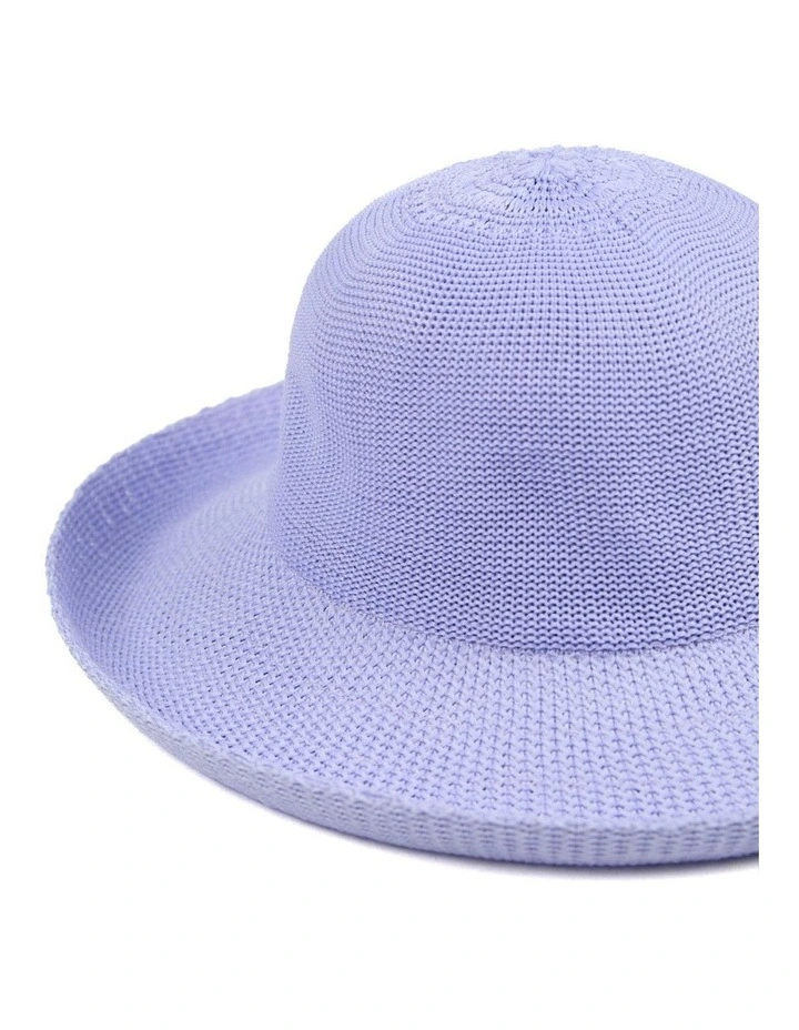 Classic Breton Squash & Wash Hat in Lilac image 2