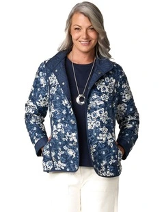 Dante Reversible Print Jacket in Multi