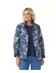 Dante Reversible Print Jacket in Multi