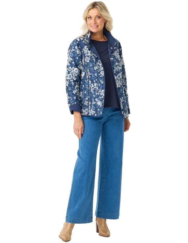 Dante Reversible Print Jacket in Multi image 5