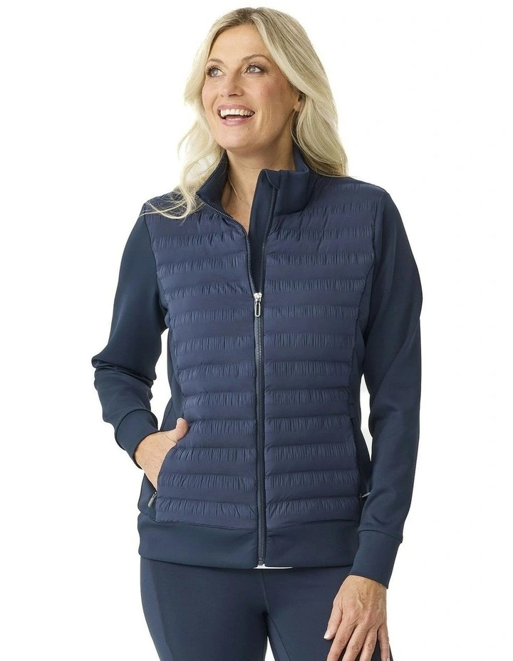 Hybrid Quilted Zip Jacket image 1