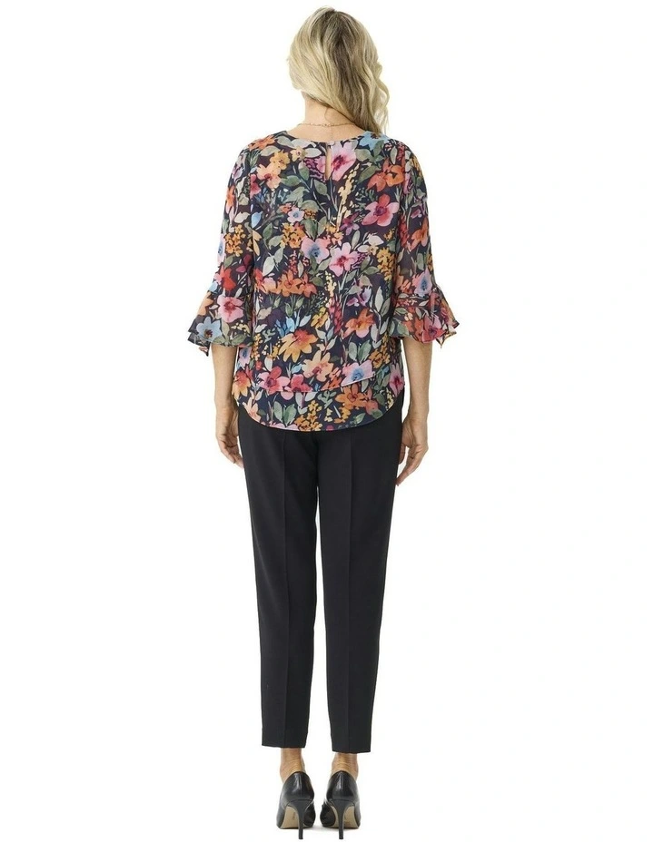 Mara 7/8 Zip Front Narrow Pant image 2