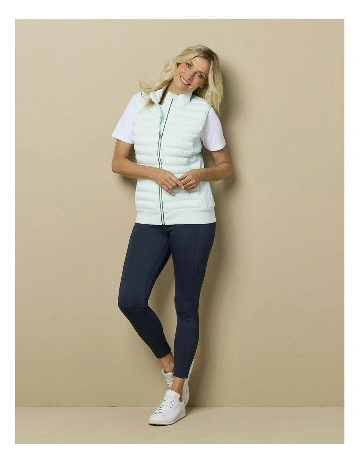 Hybrid Quilted Zip Vest image 4