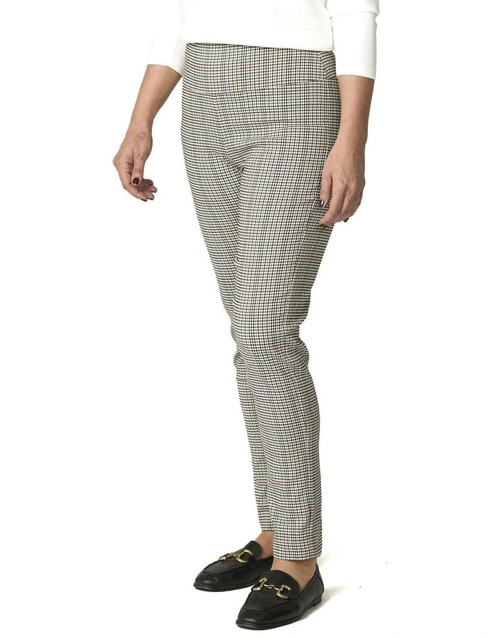 Hogan Basque Check Pant 7/8 in Multi image 1