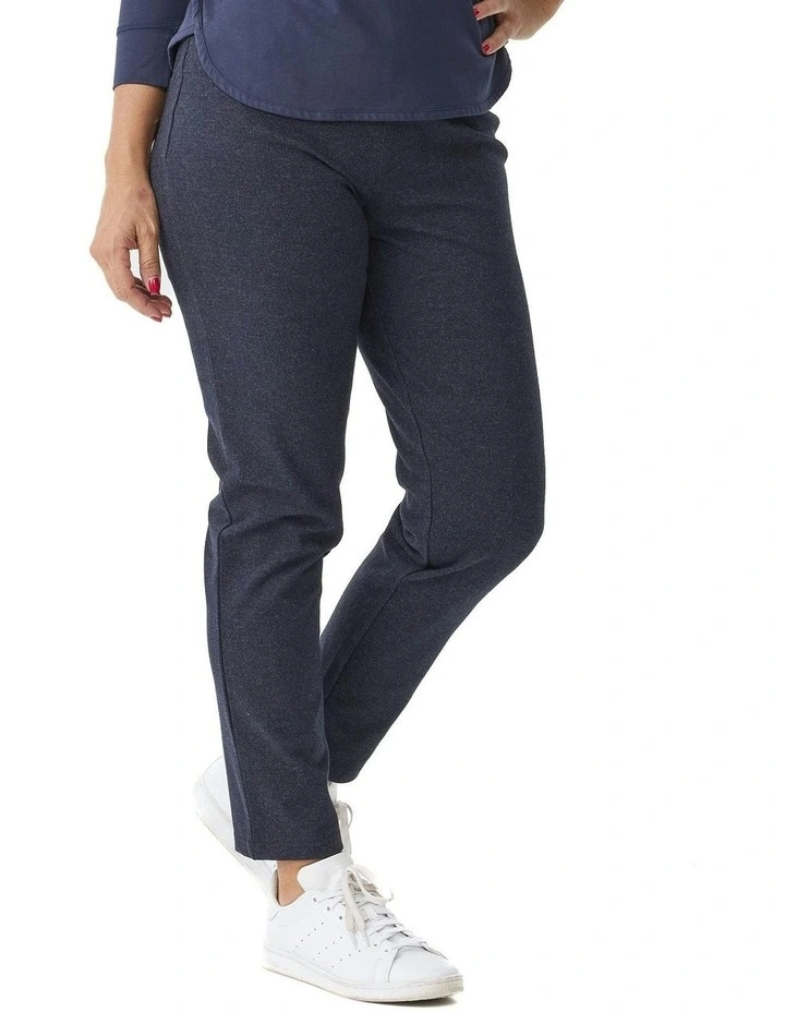 Monty Stretch Warm Pant in Navy image 1