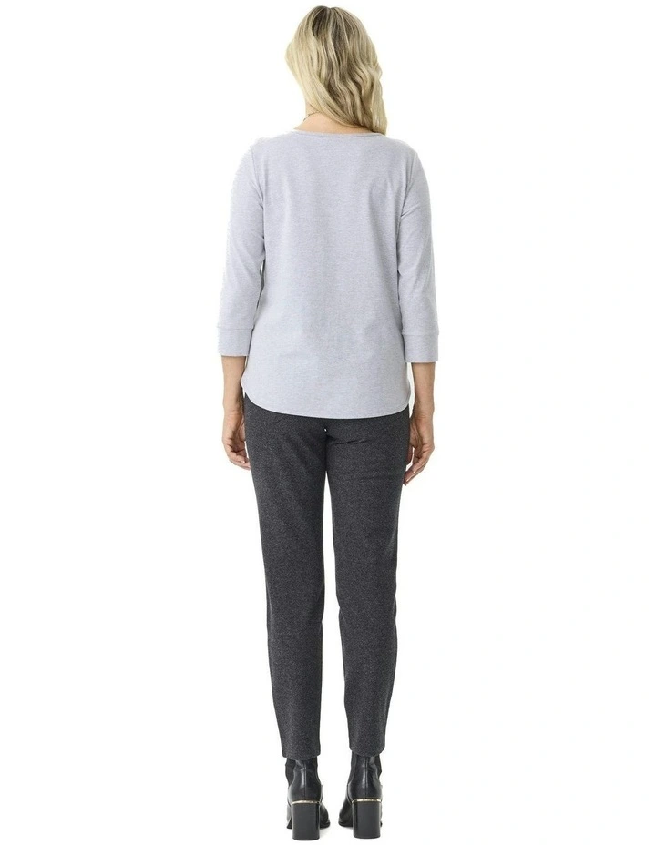 Monty Stretch Warm Pant in Charcoal image 2