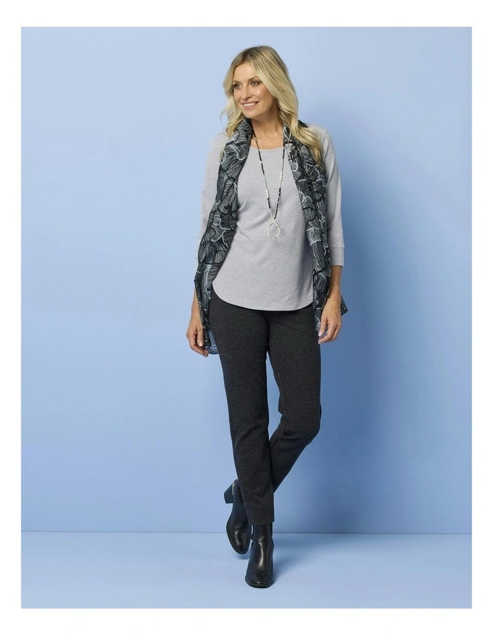 Monty Stretch Warm Pant in Charcoal image 4