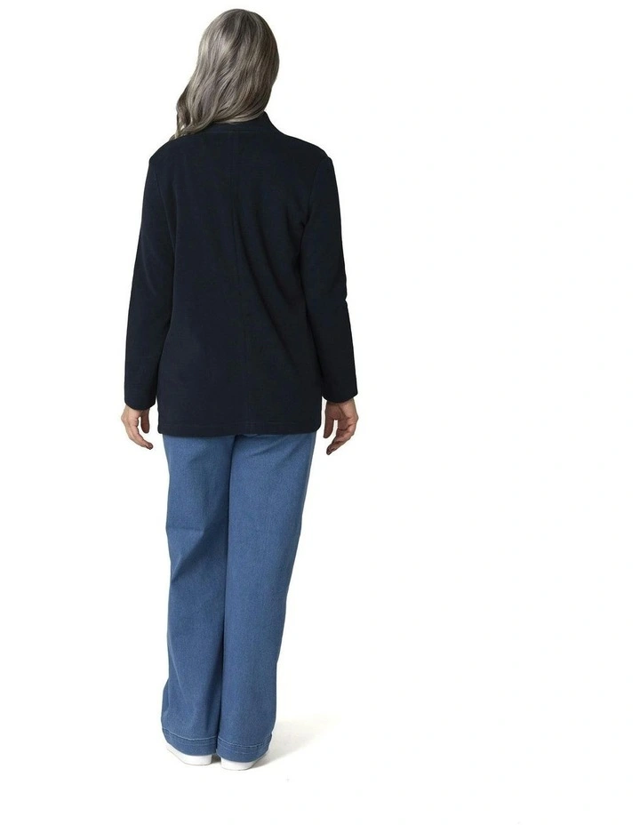 Haven Edge To Edge Cardigan in Navy image 2