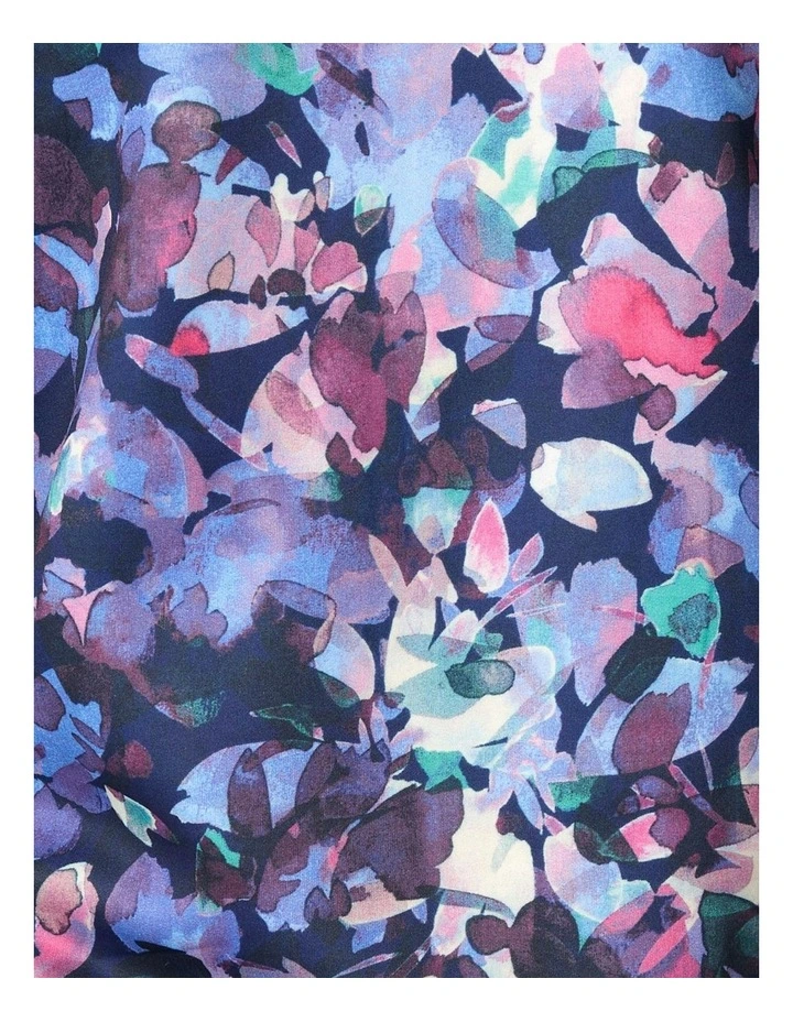 Oasis Print Zip Up Jacket in Multi image 6