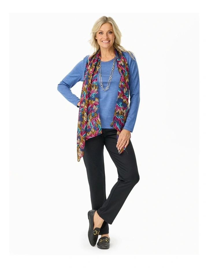 Hedrena Classic Long Sleeve Tee in Stone image 4