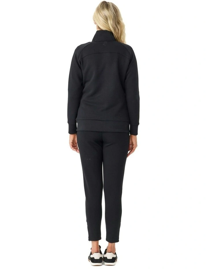 Pace Pull On Ankle Zip Pant in Black image 2