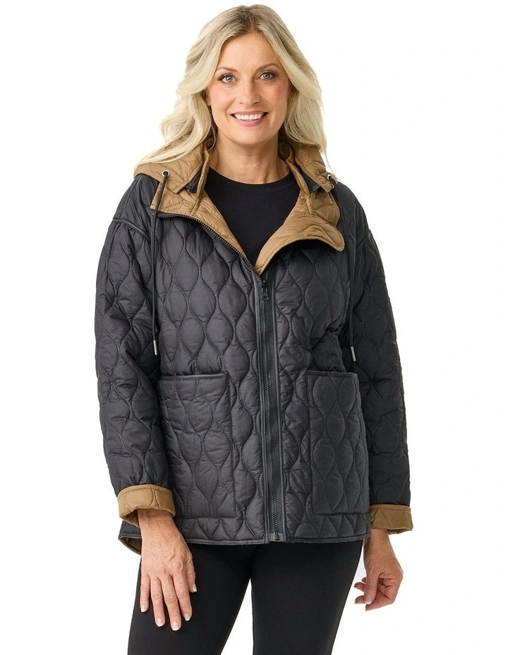 Elements Reversible Quilt Jacket image 1