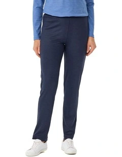 Hedrena Pull On Slim Leg Pant in Blue