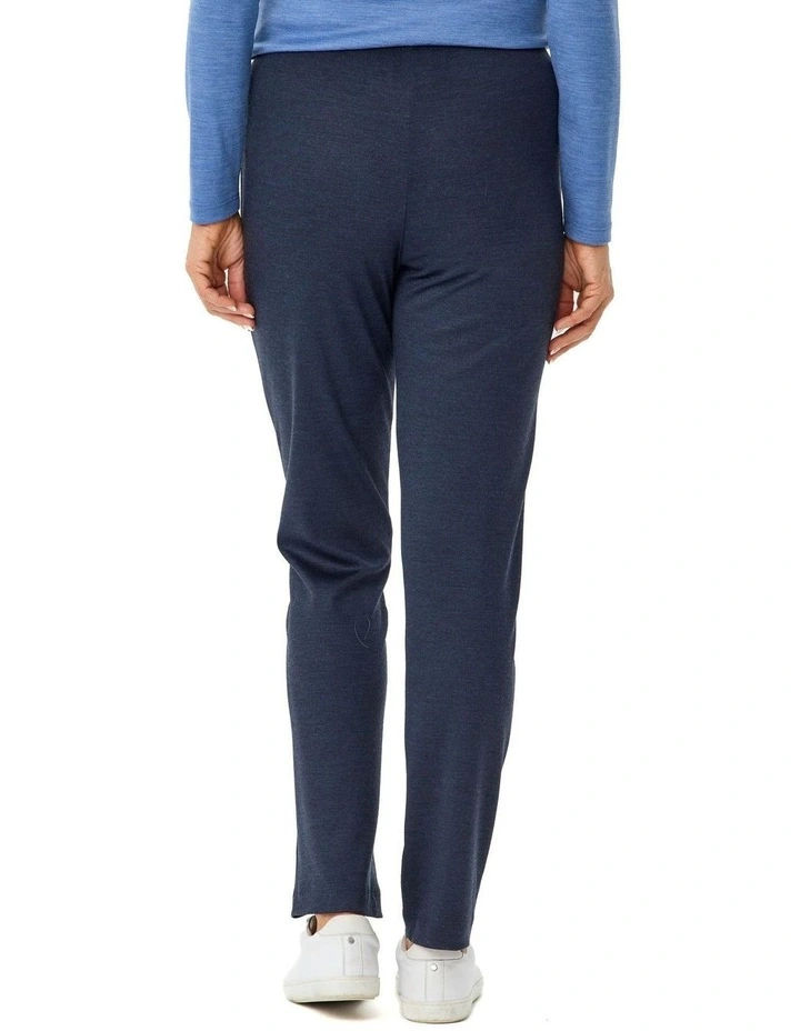 Hedrena Pull On Slim Leg Pant in Blue image 2