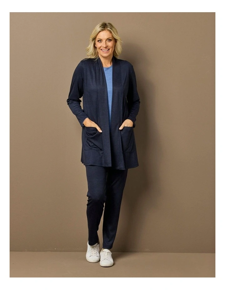 Hedrena Pull On Slim Leg Pant in Blue image 6