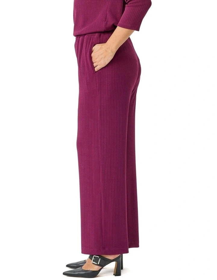 Tempest Relaxed Wide Leg Pants in Red image 3