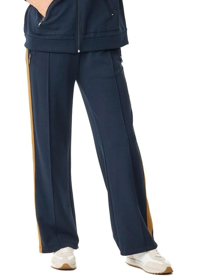 Energy Side Stripe Wide Pant in Blue image 1