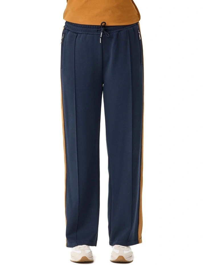 Energy Side Stripe Wide Pant in Blue image 5