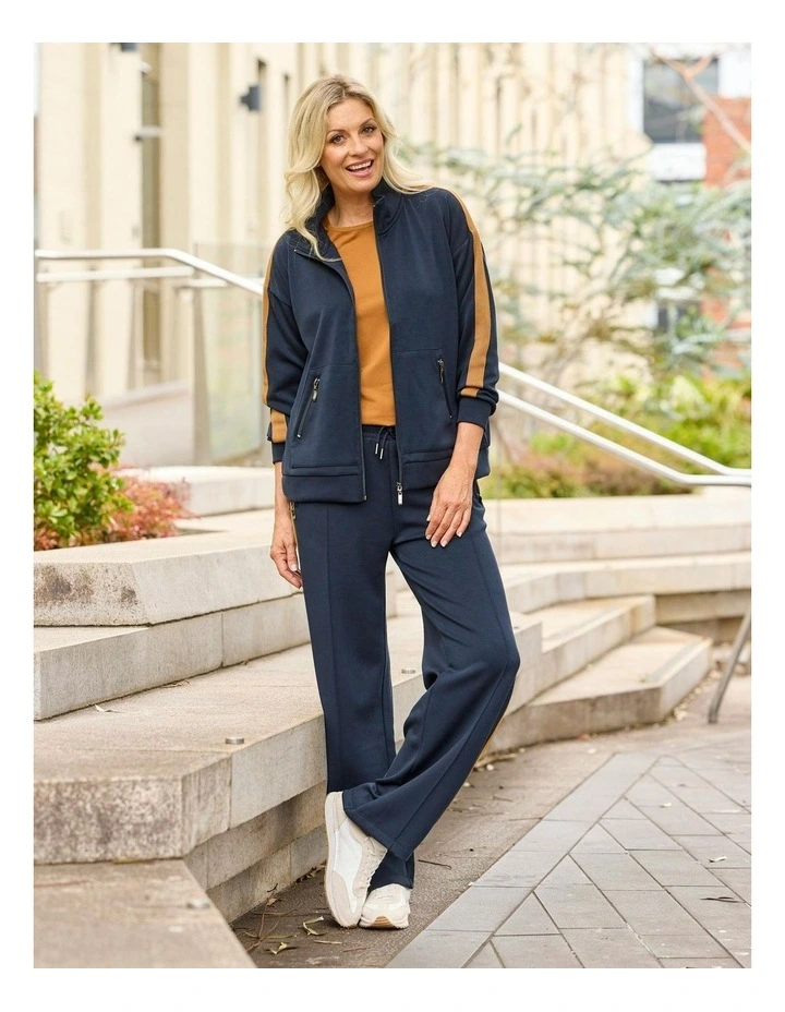 Energy Side Stripe Wide Pant in Blue image 7