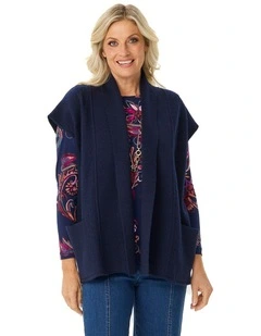 Deakin E2e Short Vest in Navy