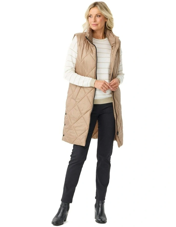 Lido Longline Puffer Vest image 4