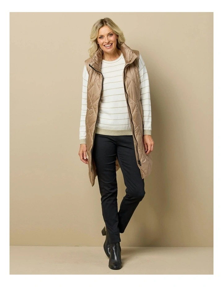 Lido Longline Puffer Vest image 5